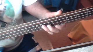 Rainy Days And Mondays Bass Cover [upl. by Rothstein]