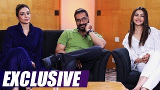 Interview With Ajay Devgn Tabu and Rakul Preet  De De Pyaar De Movie [upl. by Bakeman]