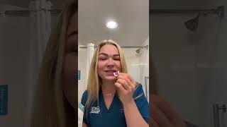 Love flossers when used properly bestflossers hygienetips dental hygienist [upl. by Cullan]