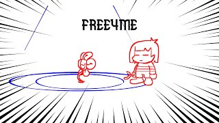 HOWDY FREE4ME but Flowey and Frisk sing it II FNF COVER [upl. by Asillem921]