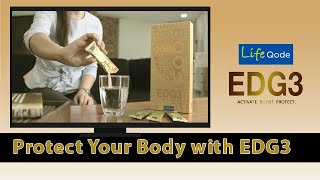 QNET Products  EDG3  A Superior Formula to Protect Your Cells QNET [upl. by Llehcsreh]