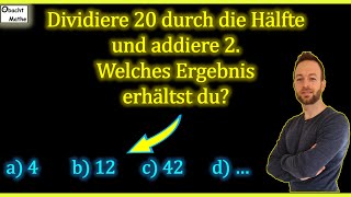 Warum machen viele DIESEN Fehler hier 👀 Mathe Basics 490 👀obachtmathe rätsel quiz [upl. by Billie]