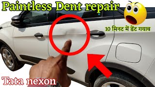 Paintless dent repair carrestoration automobile restoration car painting [upl. by Ykcin]