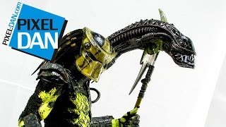 NECA Predators Series 11 Wasp Predator Figure Video Review [upl. by Einnob]