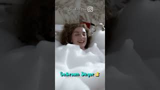 Bathroom Singer The Reason 🚿 🛁 🎙️🎤🧑‍🎤🎶 facts education curious shorts [upl. by Oliy]