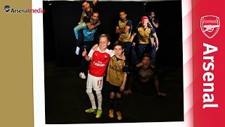 Arsenal stars photobomb unsuspecting fans [upl. by Regan]