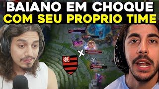 BAIANO EMOCIONADO COM SEU TIME NO ACADEMY PRESENTE DO ABSOLUT  RENECRODILO LEAGUE OF LEGENDS [upl. by Jasmin]