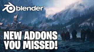 New Blender Addons You Probably Missed [upl. by Ahsini959]