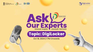 Ask Our Experts  Topic  DigiLocker [upl. by Ned]