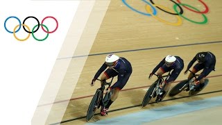 Rio Replay Mens Cycling Track Team Sprint Final [upl. by Annnora]