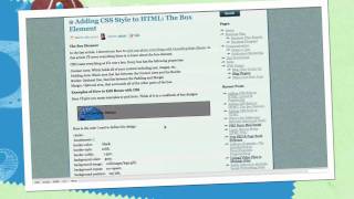 How to CSS Style HTML Pt 4 [upl. by Sito79]