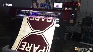 Plotter UV Bannerjet [upl. by Imojean545]