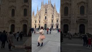 duomo milano travelshorts youtubeshorts [upl. by Nylla685]