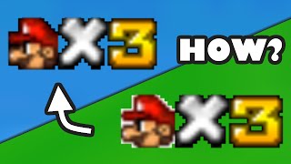 SM64 Tutorials How to get rid of the white outline of the HUD icons [upl. by Phoebe236]