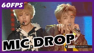 60FPS 1080P  BTS  Mic Drop 방탄소년단  Mic Drop MBC Music Festival 20171231 [upl. by Mackie]