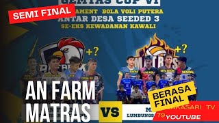 SCORE 3937 ALDINO CECE INDRA CACING AN FARM CIGEBOT VS MATRAS SADAGORI LUMBUNG SEMI FINAL TEGANG [upl. by Oberon279]