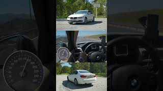 BMW F30 318i Stage 2 B38B16  100200 Kmh Acceleration  FAST [upl. by Grail]