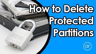 How to Delete the Undeletable using Diskpart Disk Partition in Windows 10 [upl. by Trill]