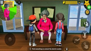 Scary Teacher 3D Update New Chapter Fun In The Sun New Levels Nick Pranks Officer Android Gameplay [upl. by Hakkeber797]