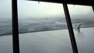 Cape Horn Storm  MS Veendam  Holland America  December 2010 [upl. by Naujud]