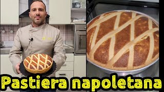 Pastiera napoletana fatta in casa Ricetta spettacolare spiegata da un pasticciere napoletano [upl. by Aimat]