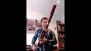 Leonard Bernstein West Side Story Bassoon Excerpt [upl. by Kreager]