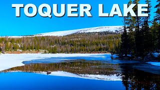 Toquer Lake  High Uintas Wilderness Utah [upl. by Ariamo]