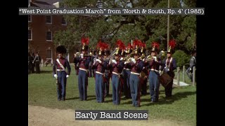 “West Point Graduation March” from ‘North amp South Ep 4’ 1985  Early Band Scene [upl. by Asum458]