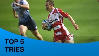 Premiership Rugby 7s 2014  Top 5 Tries [upl. by Halilad]