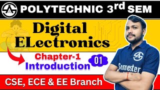 01 Digital Electronics  Introduction  Polytechnic 3rd Semester  CSE EE ECE  SemesterAdda [upl. by Marigolde428]