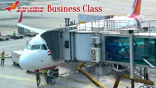 A Great Flight  Business Class  Air India A320  Delhi  Singapore  Trip Report [upl. by Brad]