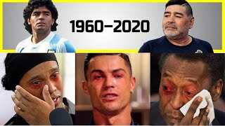 🛑FOOTBALL PLAYERS REACTION TO LOSS OF MARADONA 😢😢😢 [upl. by Annayad943]