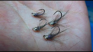 Tying one of the Top Grayling Nymphs with Davie McPhail [upl. by Maroj]