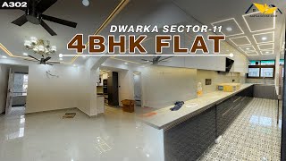 4BHK Society Flats in Dwarka Sector 11  flatsindwarka realestate societyflats flatsindwarka [upl. by Rubio956]