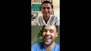 Ronen Rubinstein and Rafael Silva Instagram Live 4320 [upl. by Ennaharas362]