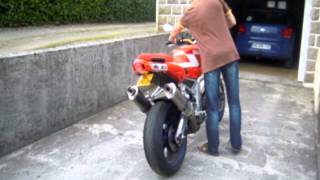 Aprilia Tuono 1000Rcomparatif échappements [upl. by Calloway]