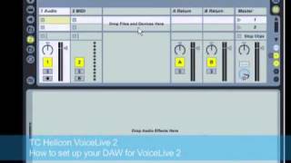 VoiceLive 2  How to integrate your DAW [upl. by Cheyney]