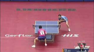 Joo Se Hyuk vs Ma Lin 2009 WTTC [upl. by Barbee]