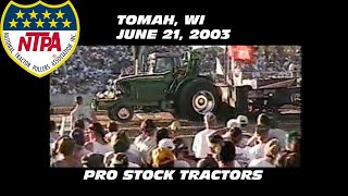 62103 NTPA Tomah WI Session 3 Pro Stock Tractors [upl. by Yhtac582]