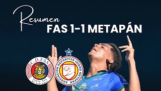 Resumen de Club Deportivo FAS 11 AD Isidro Metapán [upl. by Warga]