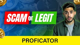 Proficator Review SCAM or LEGIT✅ 10x🔥Crypto Profit Strategies with AI Crypto trading  Proficator [upl. by Okechuku]