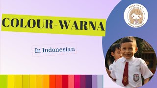 Color in IndonesianLearn Indonesian Vocabulary [upl. by Asela]