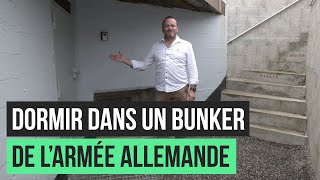 Une maison dhôtes dans un ancien bunker de larmée allemande [upl. by Ahon]