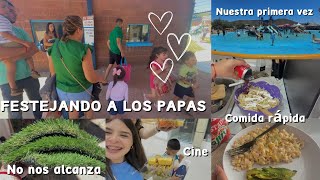 NO NOS ALCANZA EL PRESUPUESTO PARA ESTE PROYECTO 🥺 Festejando el día del padre en familia  Cine [upl. by Nahaj]