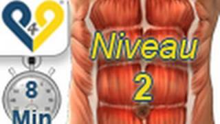 Abdominaux en 8 minutes niveau 2 [upl. by Enidanreb]