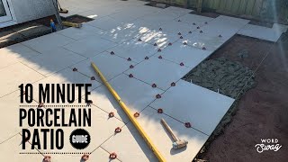 10Minute Guide Porcelain Patio porcelain patio gardendesign tips [upl. by Cecilio]