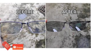 Cheap Transition  Photochromic Glasses that WORKS 😍  Ang Mura Lang sa Shopee  UNBOX amp REVIEW 🤓😎 [upl. by Geldens358]