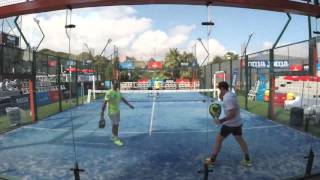 Blanco Antelo  Marcos vs Tamame  Nacho Gadea  Challenger Barcelone World Padel Tour [upl. by Broek]