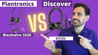 SHOWDOWN Plantronics Blackwire 3220 vs Discover D312U  LIVE MIC amp SPEAKER TEST [upl. by Hnad]