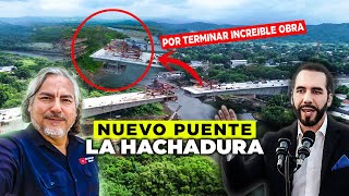 Imparable Nayib Bukele construye mega puente moderno en frontera con Guatemala elsalvador 🇸🇻 [upl. by Dira]